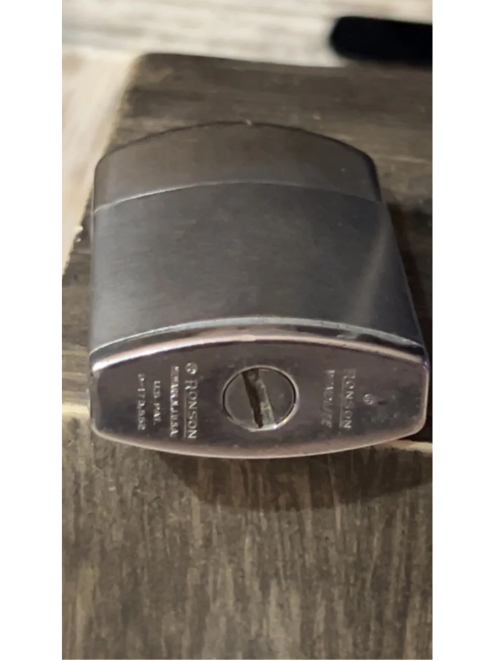 Men's Ronson Windlite Silver Lighter One Size